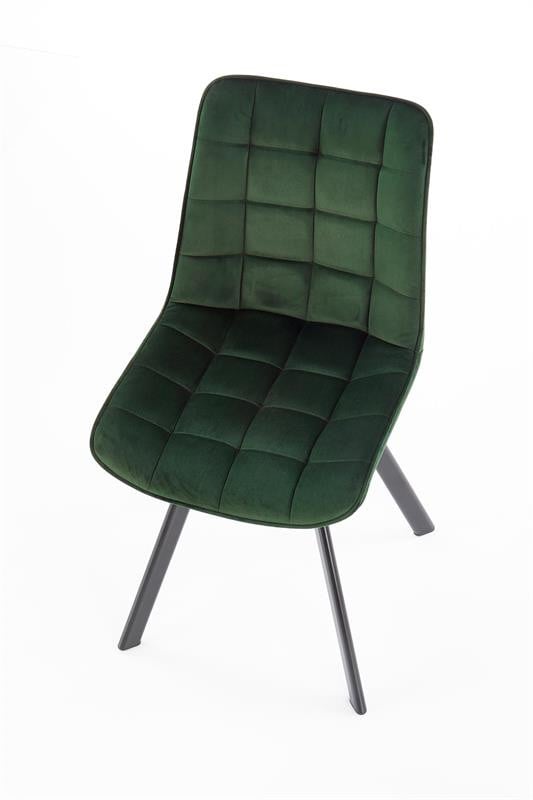 Scaun K332 velvet verde - 2 | YEO