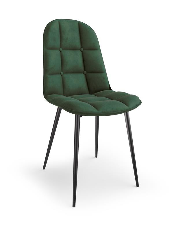 Scaun K417 velvet verde