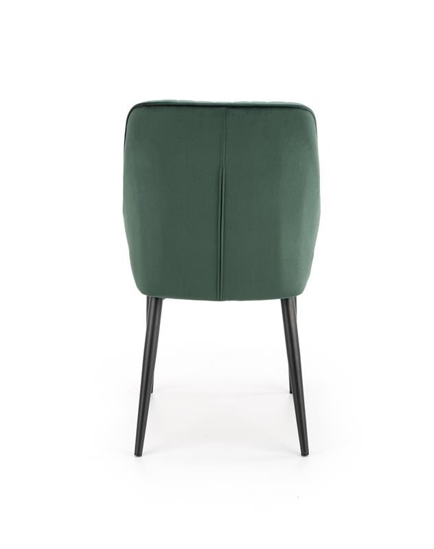 Scaun K432 Velvet Verde – l48 x A57 x H85 cm - 1 | YEO