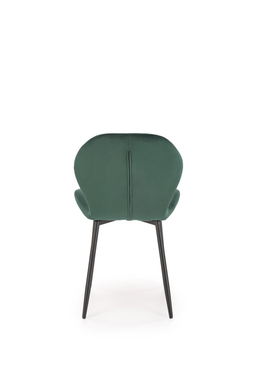 Scaun K538 velvet verde inchis H85 cm - 1 | YEO