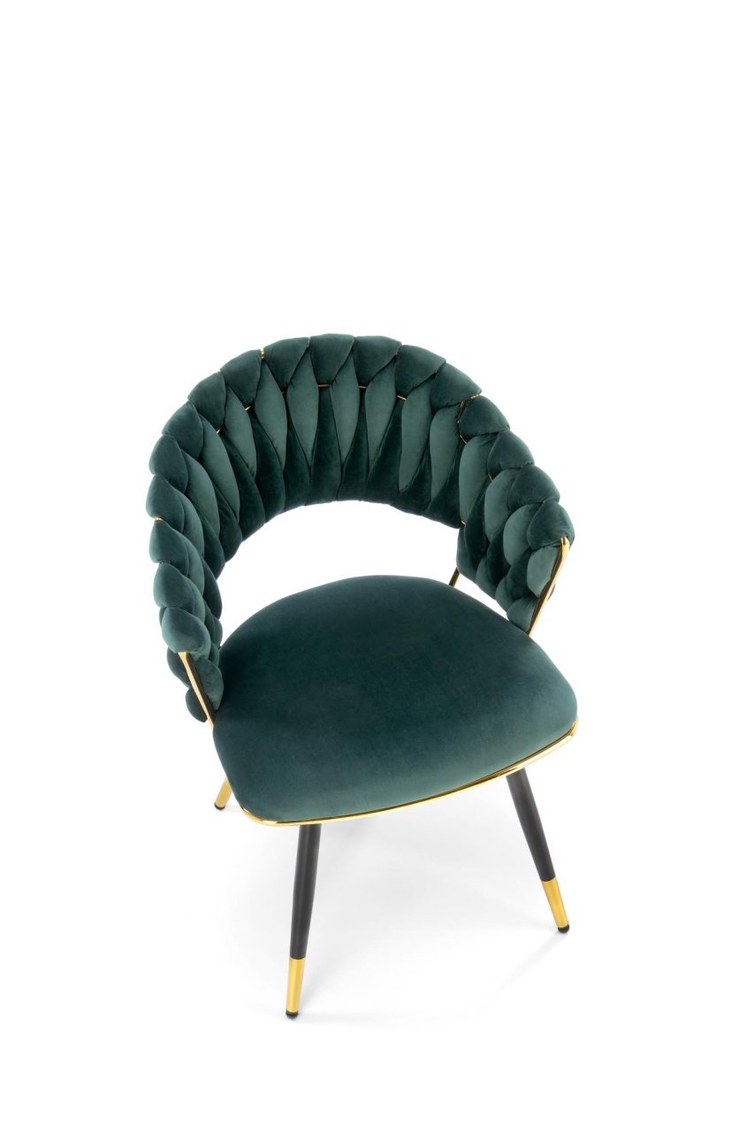 Scaun K551 velvet verde - 1 | YEO