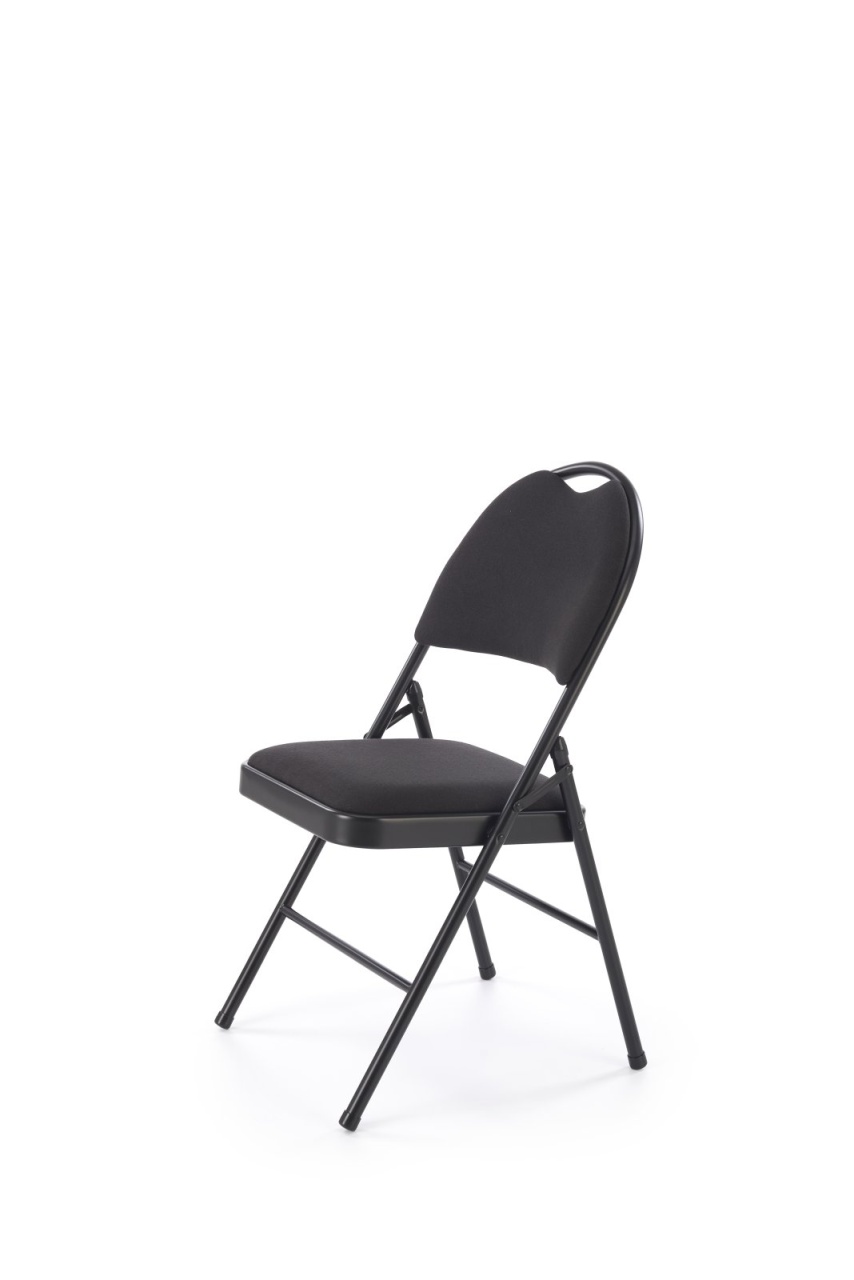 Scaun pliabil K566 negru H86 cm