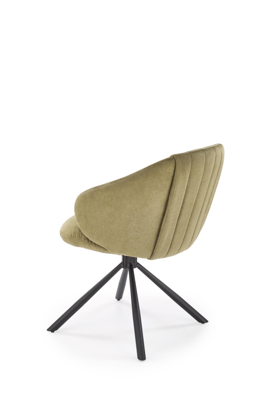 Scaun rotativ K533 stofa olive - 5 | YEO