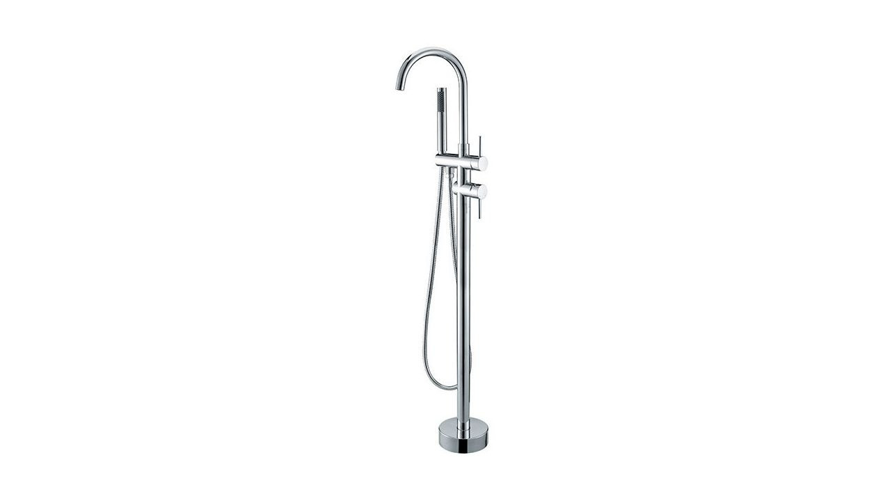 Baterie freestanding Ortis silver – H 116,5 cm