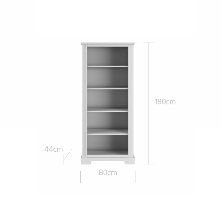 Biblioteca eleganta Ines alb H180 cm - 1 | YEO