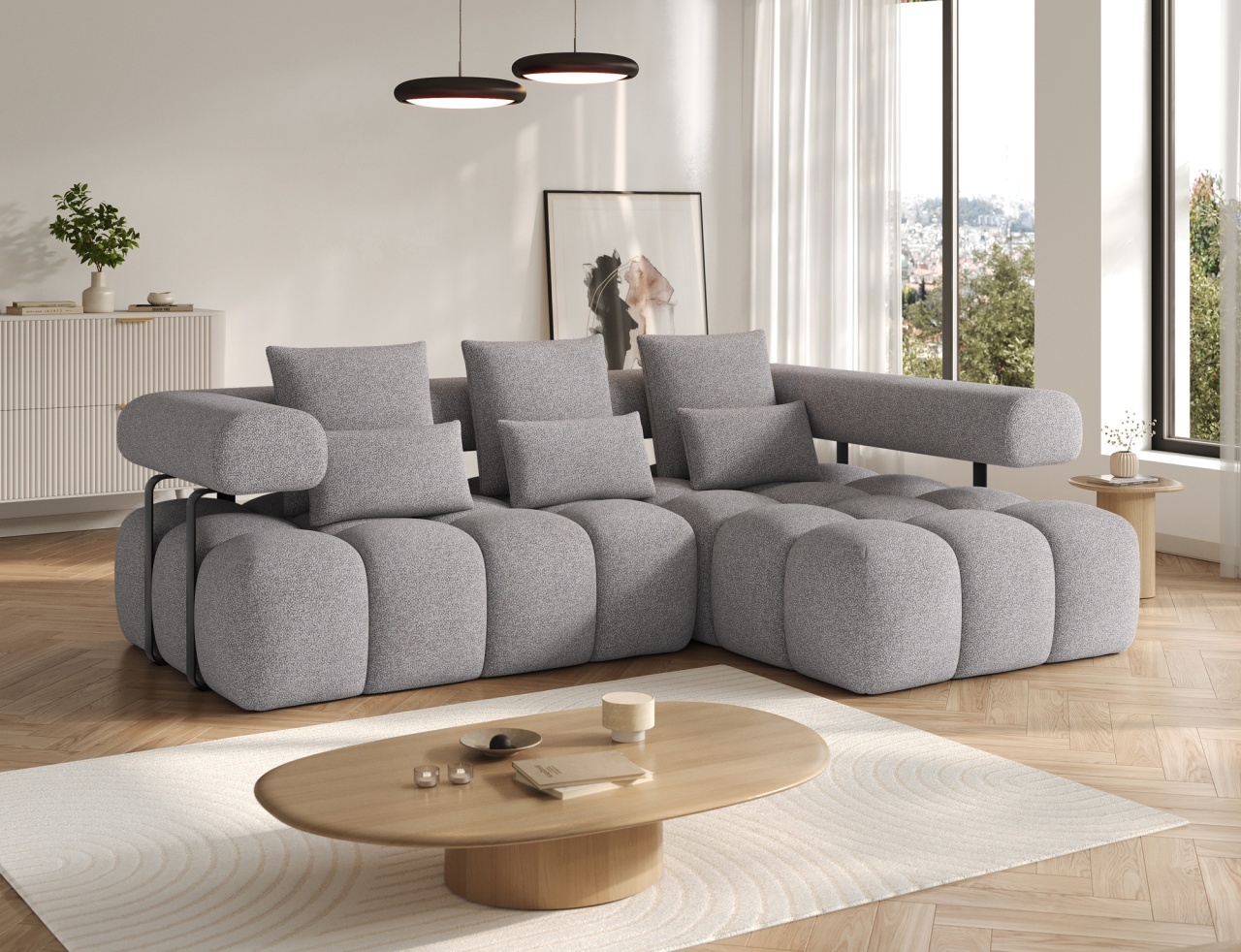 Coltar cu reglaj electric Levvi pe dreapta Paolli 04 - 3 | YEO