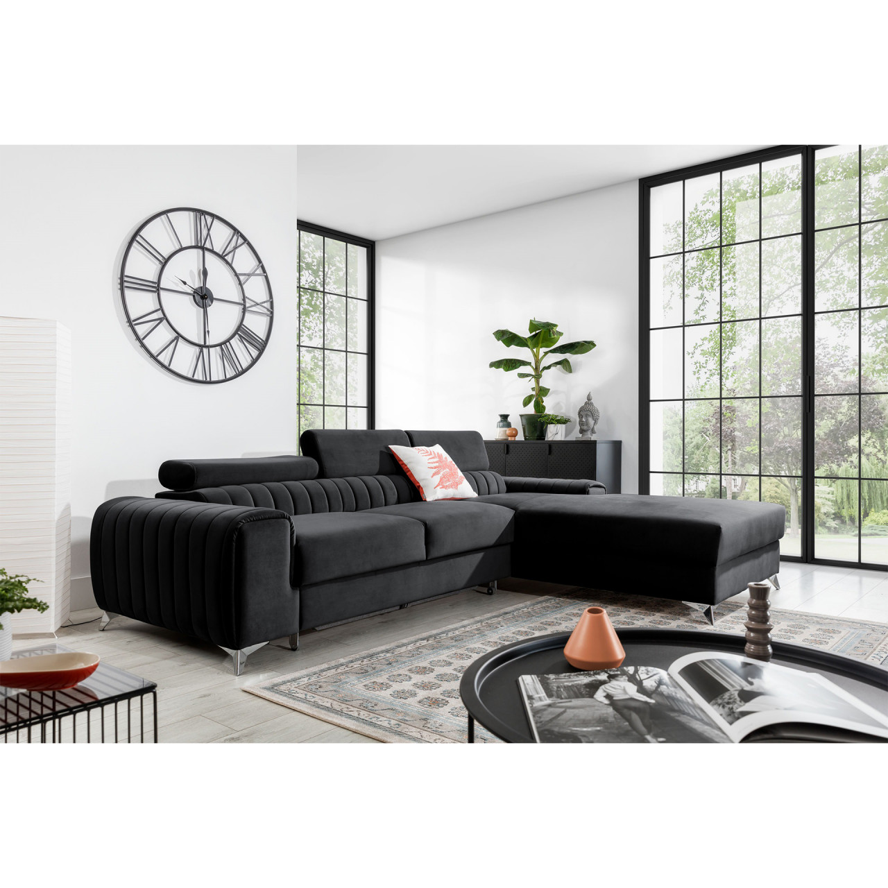 Coltar extensibil Grayson pe dreapta Velvetmat 6 - 2 | YEO