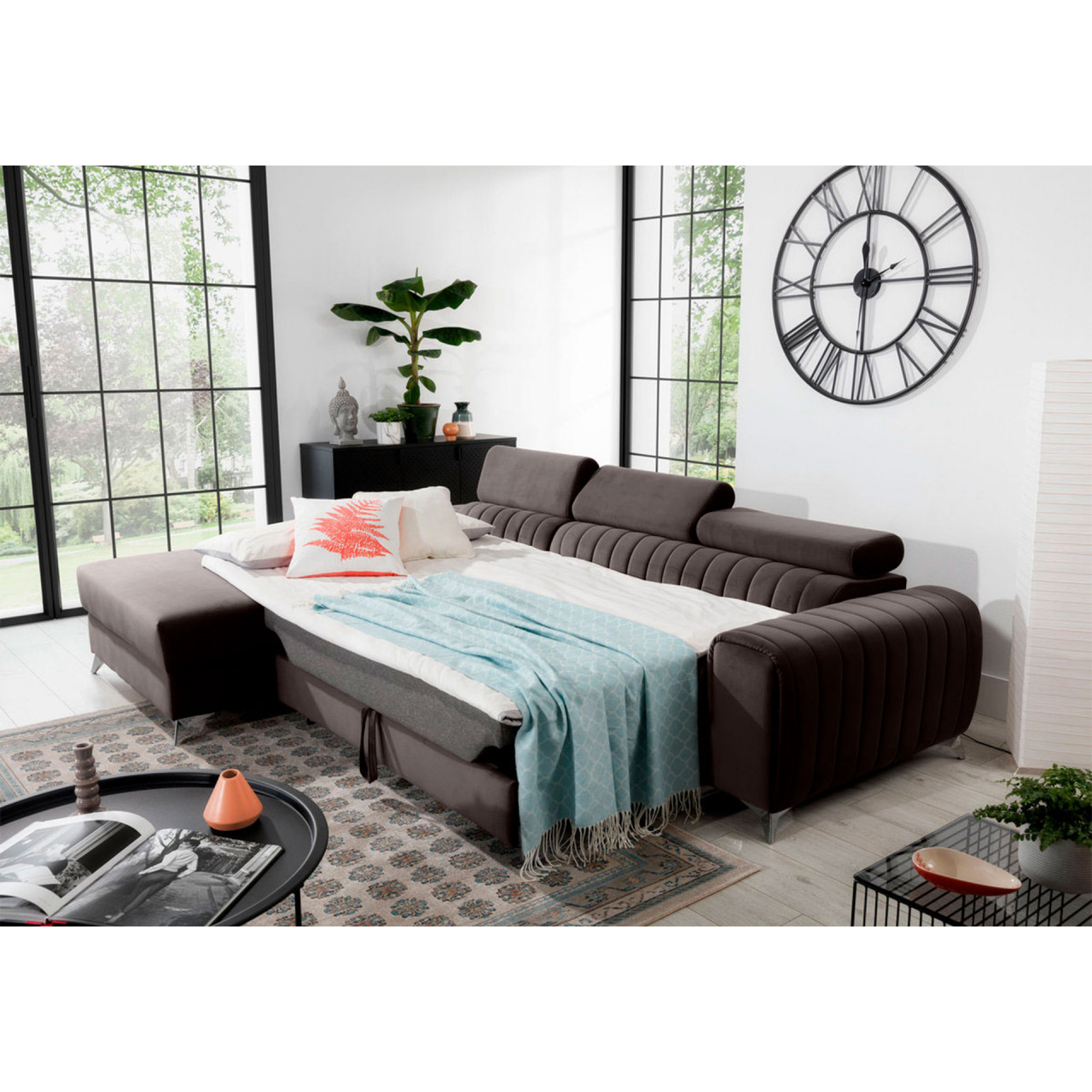 Coltar extensibil Grayson pe stanga Velvetmat 22 - 3 | YEO