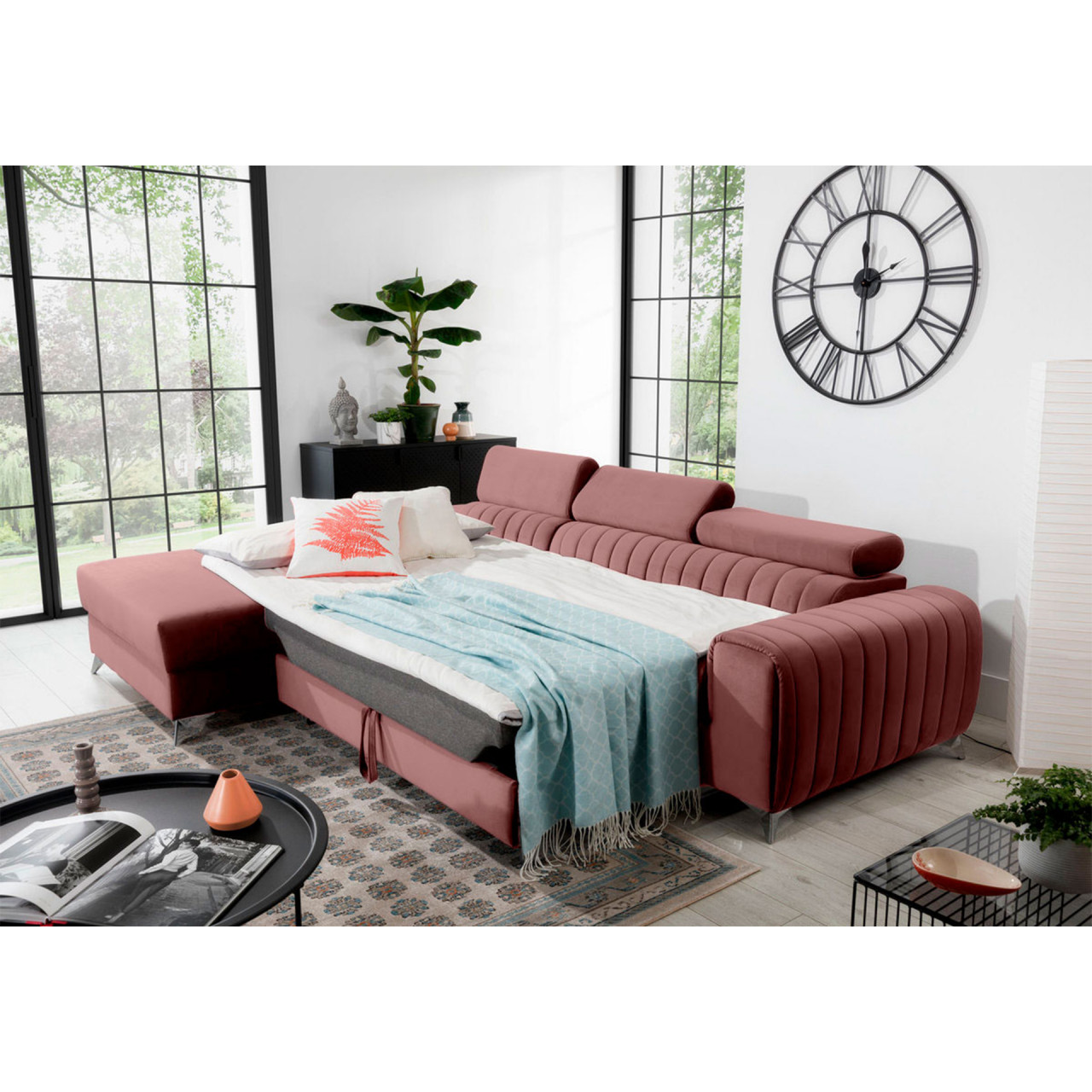 Coltar extensibil Grayson pe stanga Velvetmat 24 - 3 | YEO