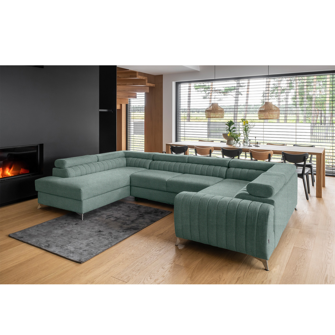 Coltar extensibil Louis pe stanga Poco 100 - 1 | YEO