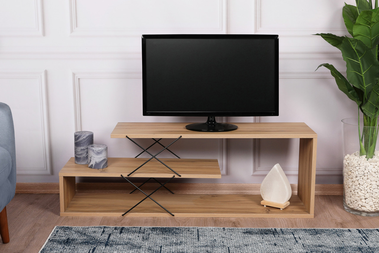 Comoda TV Zigzag stejar