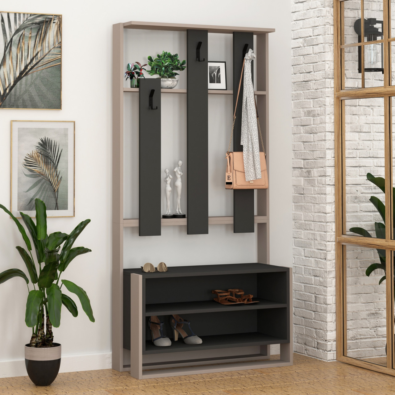 Cuier Chester light mocha/anthracite