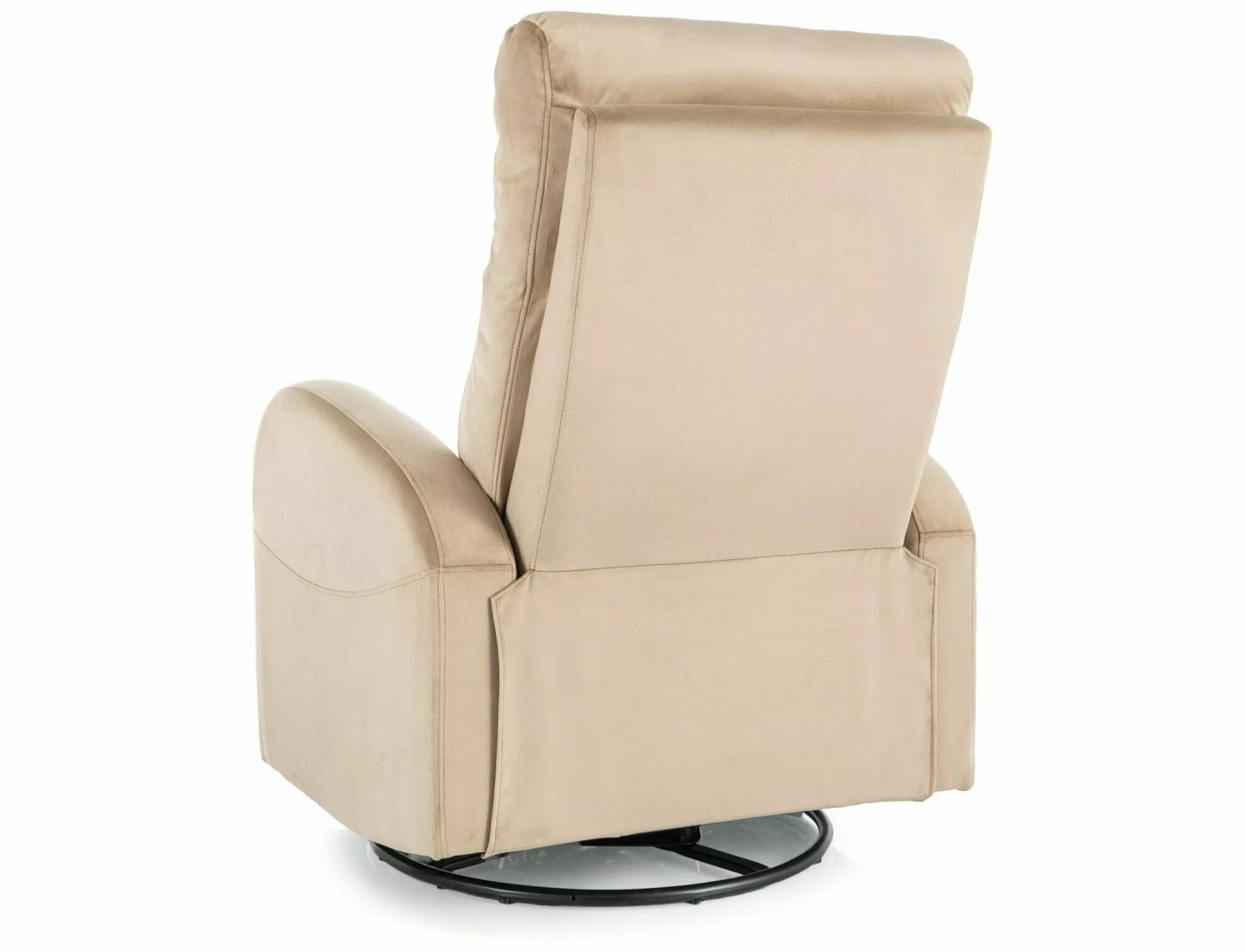 Fotoliu recliner Olimp velvet bej Blu28 - 2 | YEO