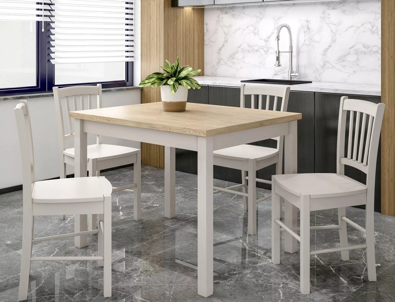 Masa Adam stejar cremona torro/casmir L120xl68 cm - 3 | YEO