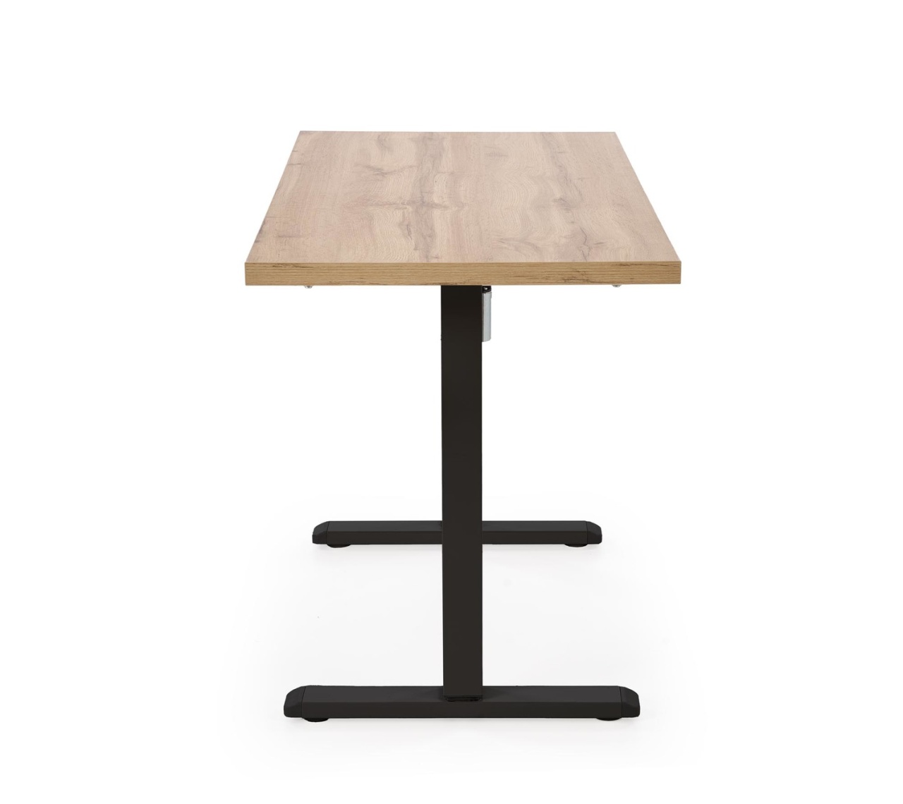 Masa de birou cu functie de reglare a inaltimii B54 stejar artizan/negru L120 cm - 3 | YEO
