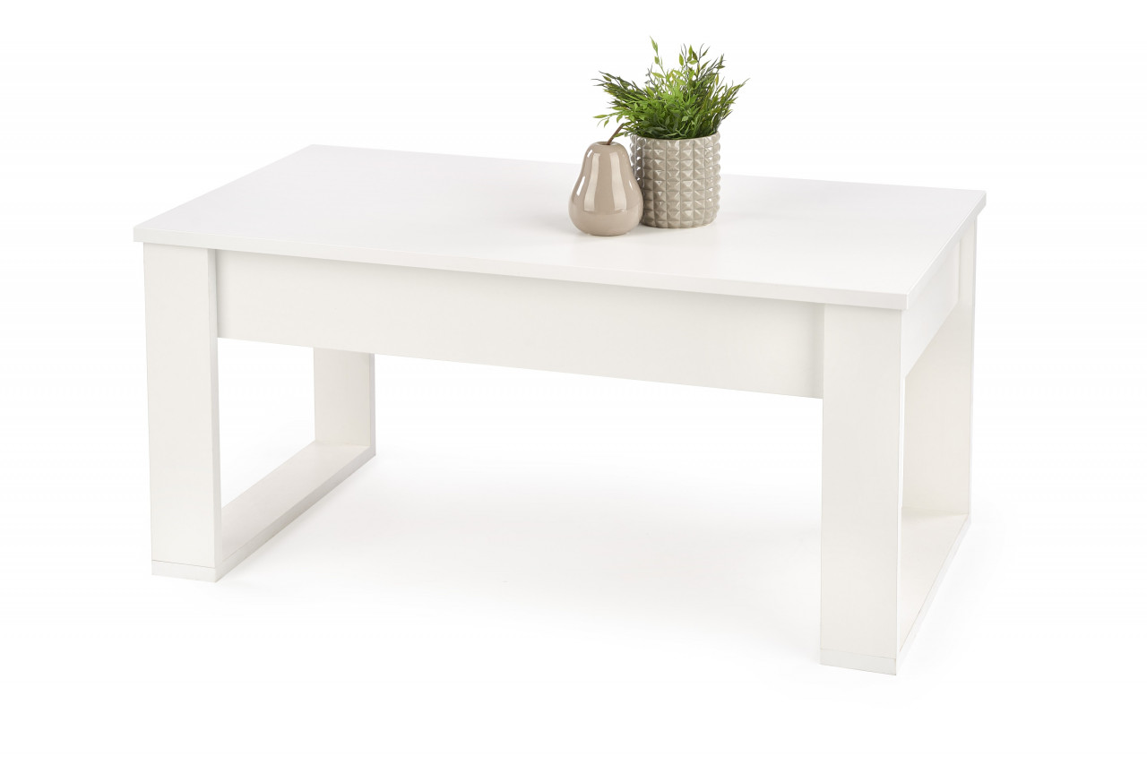 Masa de cafea dreptunghiulara Nea alba L110 cm