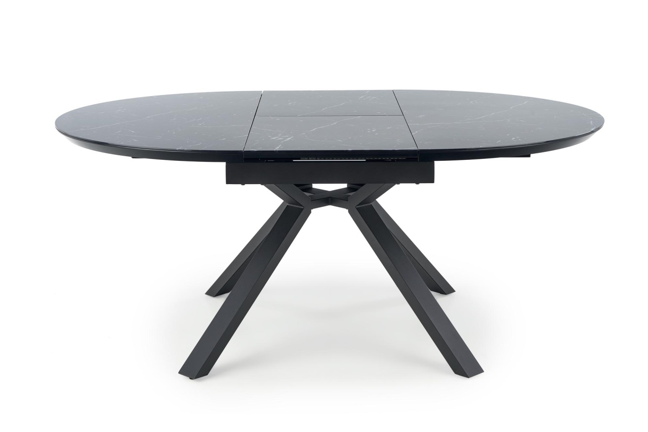 Masa extensibila Vertigo marmura neagra/negru L130-180 cm - 1 | YEO