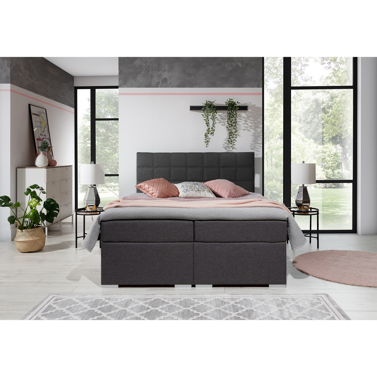 Pat boxspring Alice 140x200 cm Sawana 05 - 2 | YEO