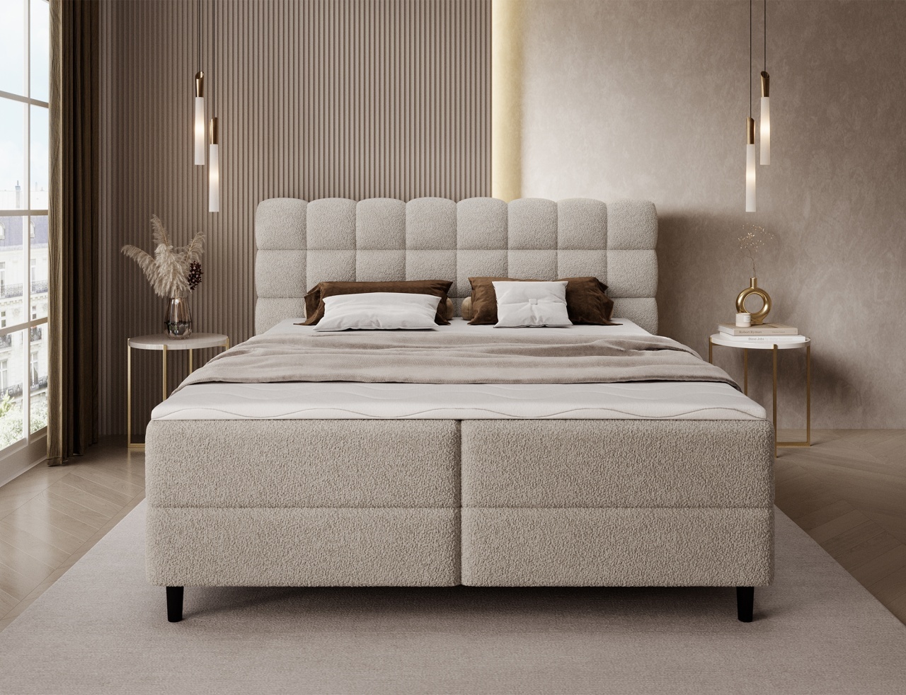 Pat boxspring Camma 160x200 cm Paolli 18