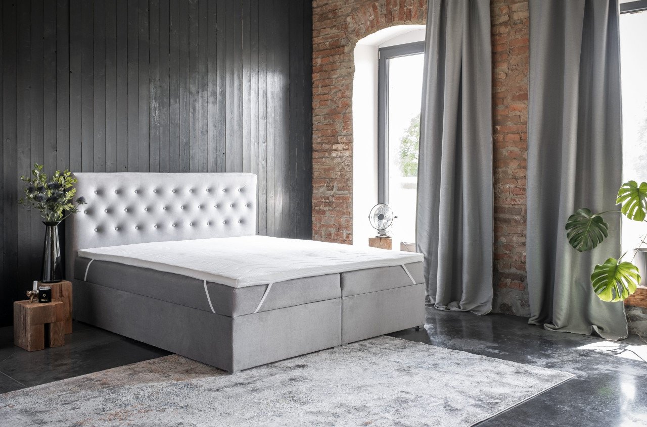 Pat tapitat boxspring Loree – 140/200 cm - 4 | YEO