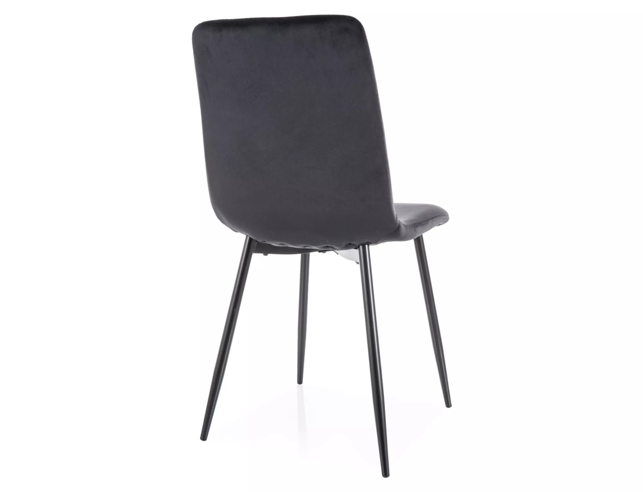Scaun Daren velvet negru/negru Blu19 - 1 | YEO