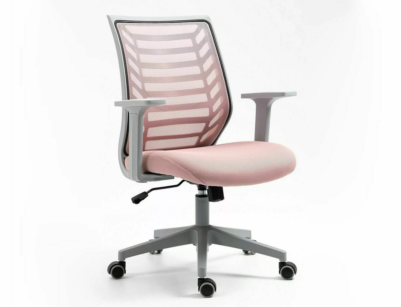 Scaun de birou Q320 roz/gri