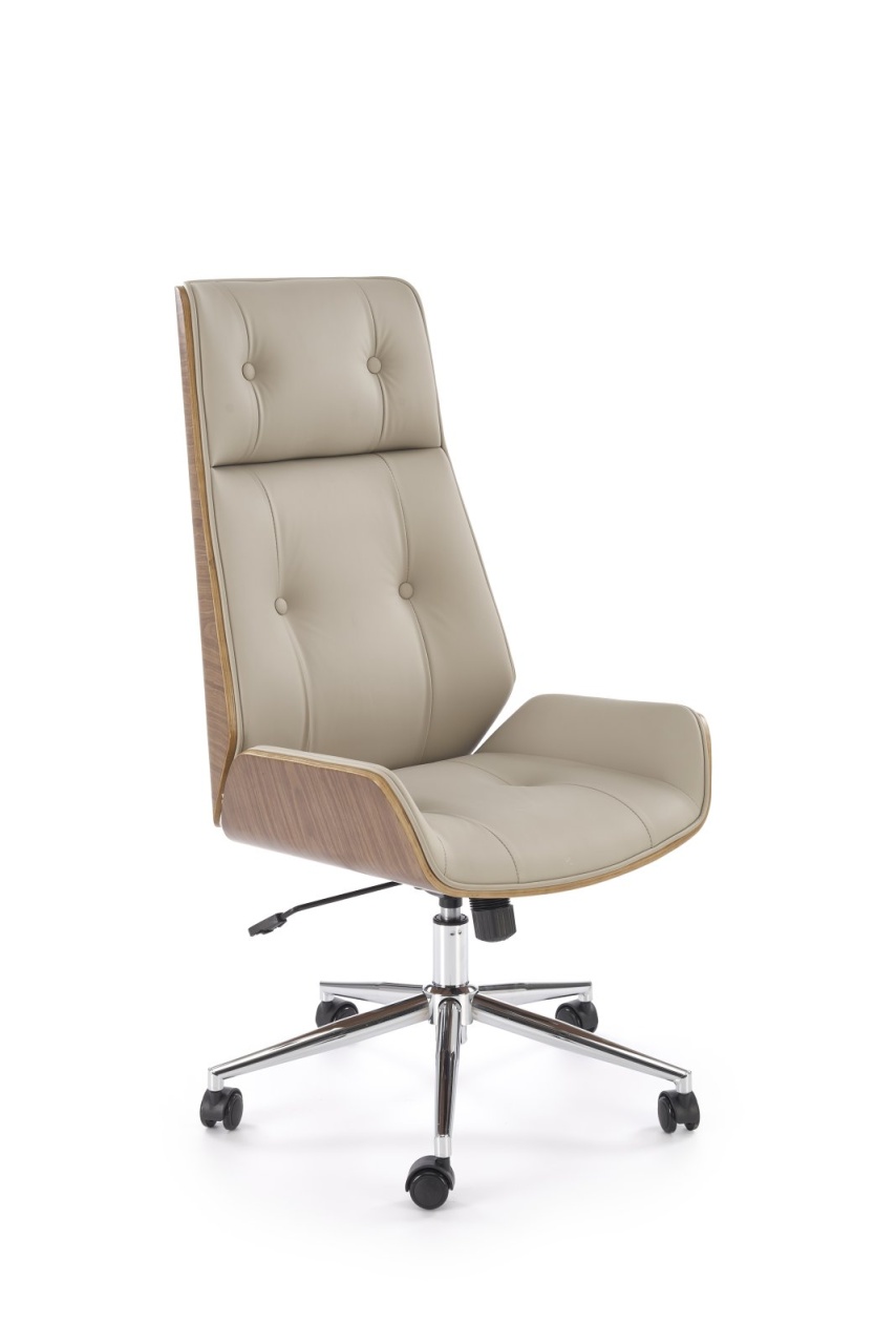 Scaun de birou Webster bej/nuc H122 cm