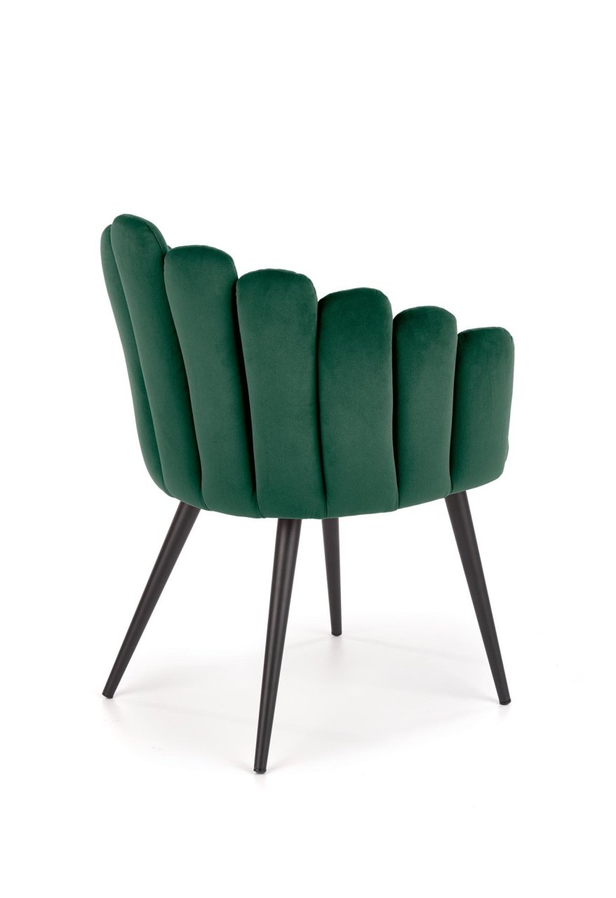 Scaun K410 velvet verde - H85 - 4 | YEO