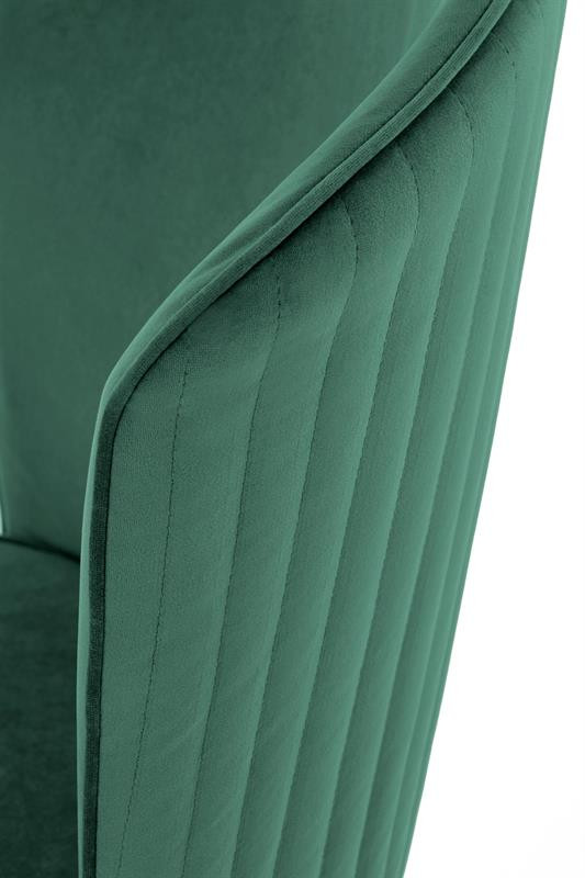 Scaun K446 Velvet Verde – l51 x A55 x h86 cm - 1 | YEO