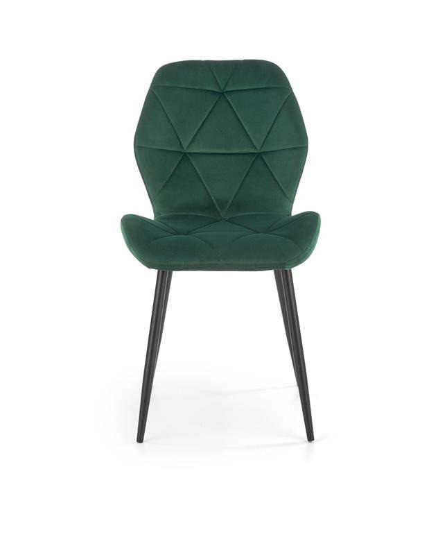 Scaun K453 velvet verde - 3 | YEO