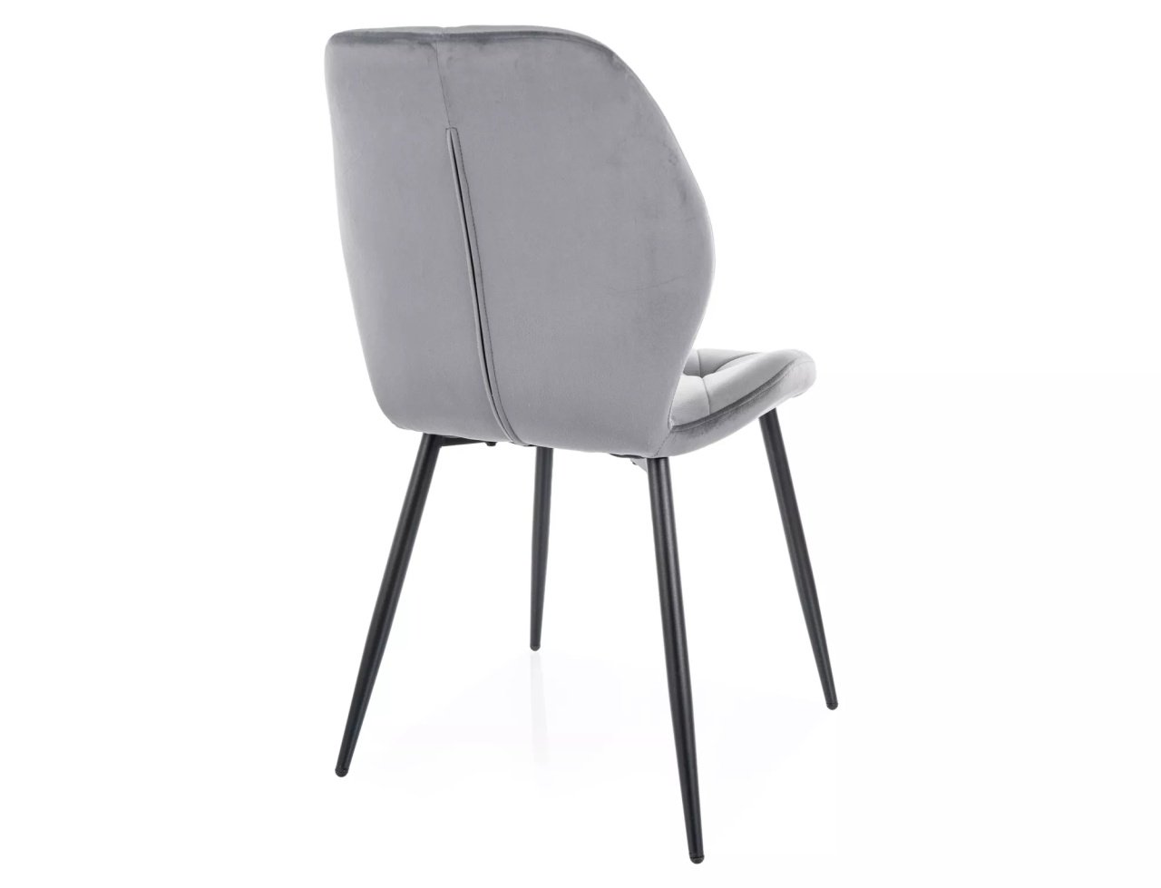 Scaun Rick velvet gri/negru Blu14 - 1 | YEO