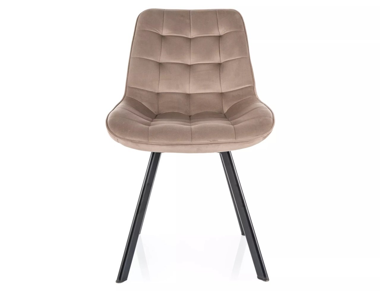 Scaun rotativ Monti velvet bej inchis/negru Blu40 - 1 | YEO