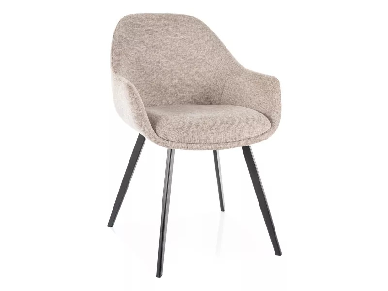 Scaun Vinto bej/negru Brego 34