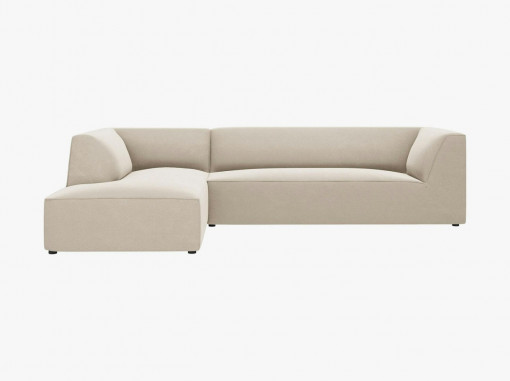Coltar 4 locuri Ruby catifea L273cm