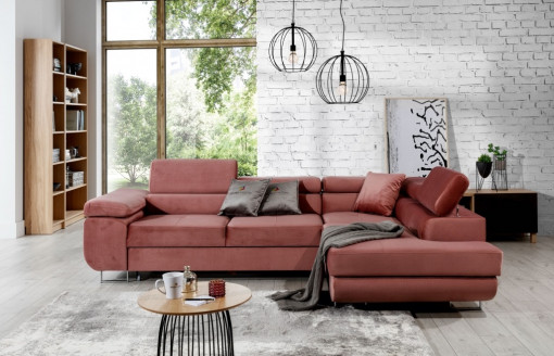 Coltar living extensibil Anton – L275 x l202 x h70 cm