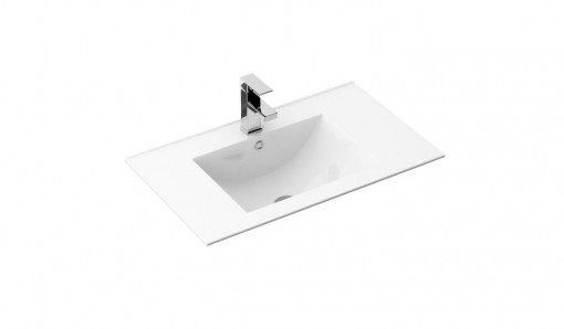 Lavoar Dafne Alb ceramica sanitara - 75 cm