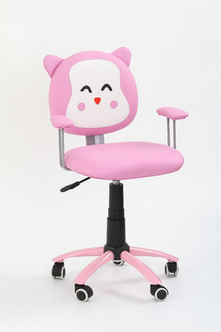 Scaun de birou copii Kitty roz
