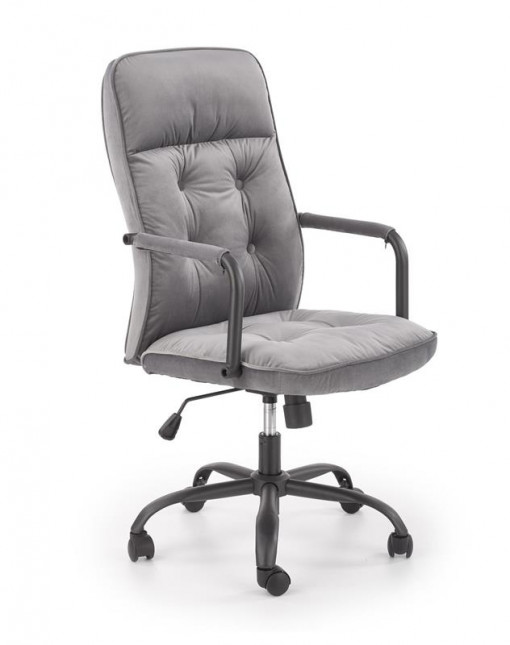 Scaun de birou tapitat Colin catifea – L54 x A57 x 110h cm