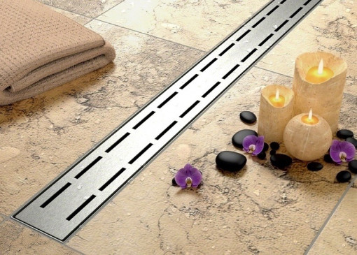 Set rigola pentru dus cu capac Line - 70 cm