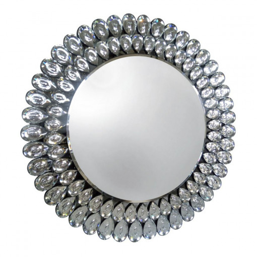 Oglinda rotunda Crystal – Ø90 cm