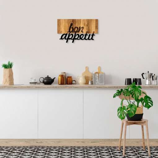 Accesoriu decorativ de perete din lemn MA-309