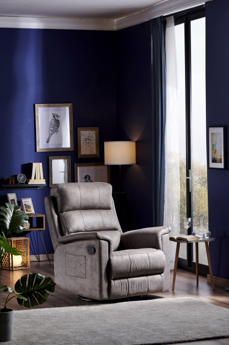 Fotoliu recliner Joyful gri