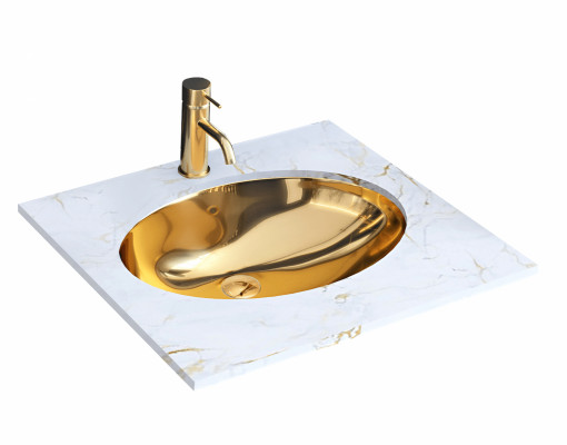 Lavoar Nel Gold ceramica sanitara - 47,5 cm