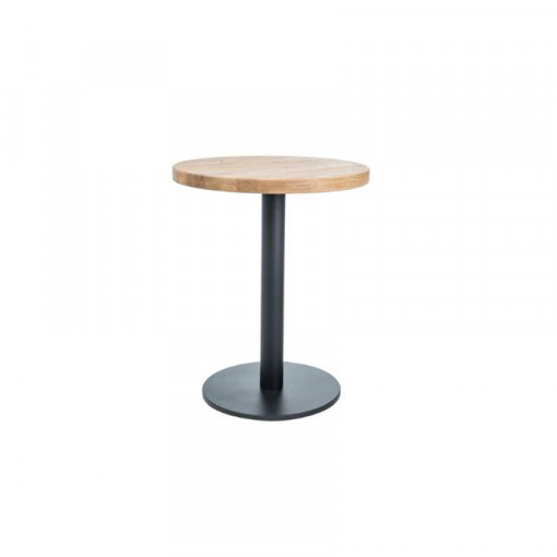 Masa rotunda Puro II stejar - d 60 x h 76 cm