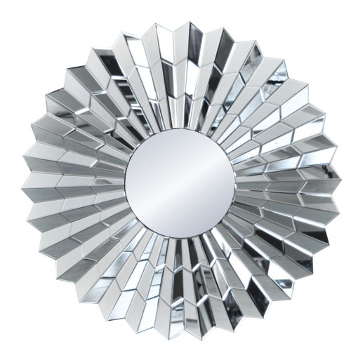 Oglinda rotunda Violett Silver – Ø90 cm