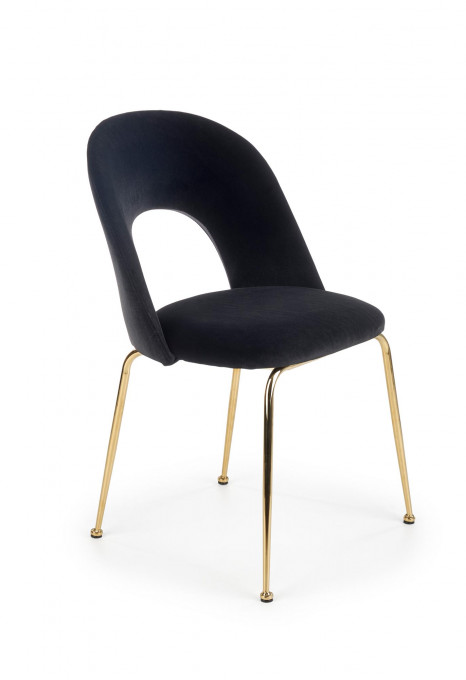 Scaun K385 material catifea negru