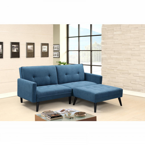 Coltar extensibil Corner bleumarin - H 83-42 cm