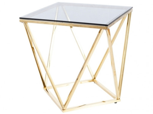 Masuta cafea Silver B Aurie - H53