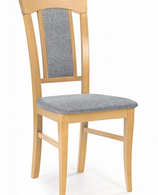 Scaun Konrad material gri stejar