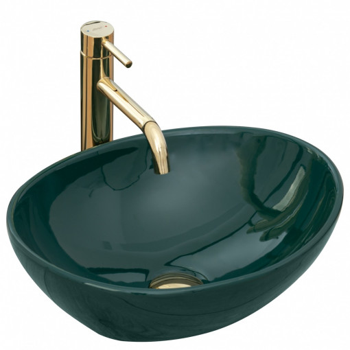 Lavoar Sofia Verde ceramica sanitara - 41 cm